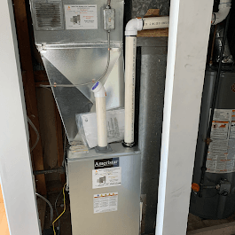 High-efficiency furnace replacement in a Surrey, BC house