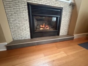 gas fireplace installation