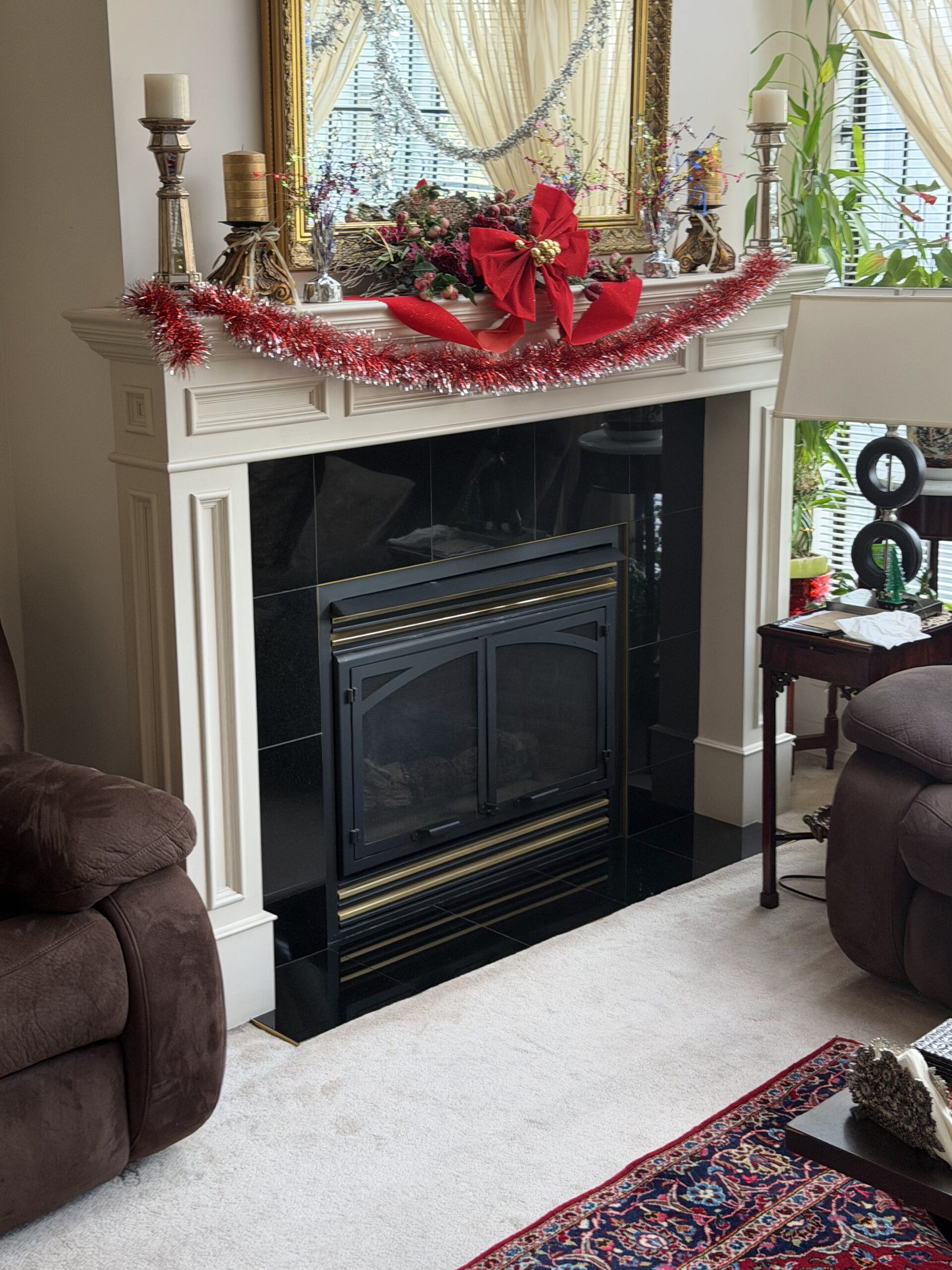 Completed **Gas Fireplace Installation Burnaby** with clean finishing and safe operation testing